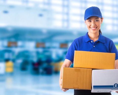 Estantería metálica para empresas de mensajería